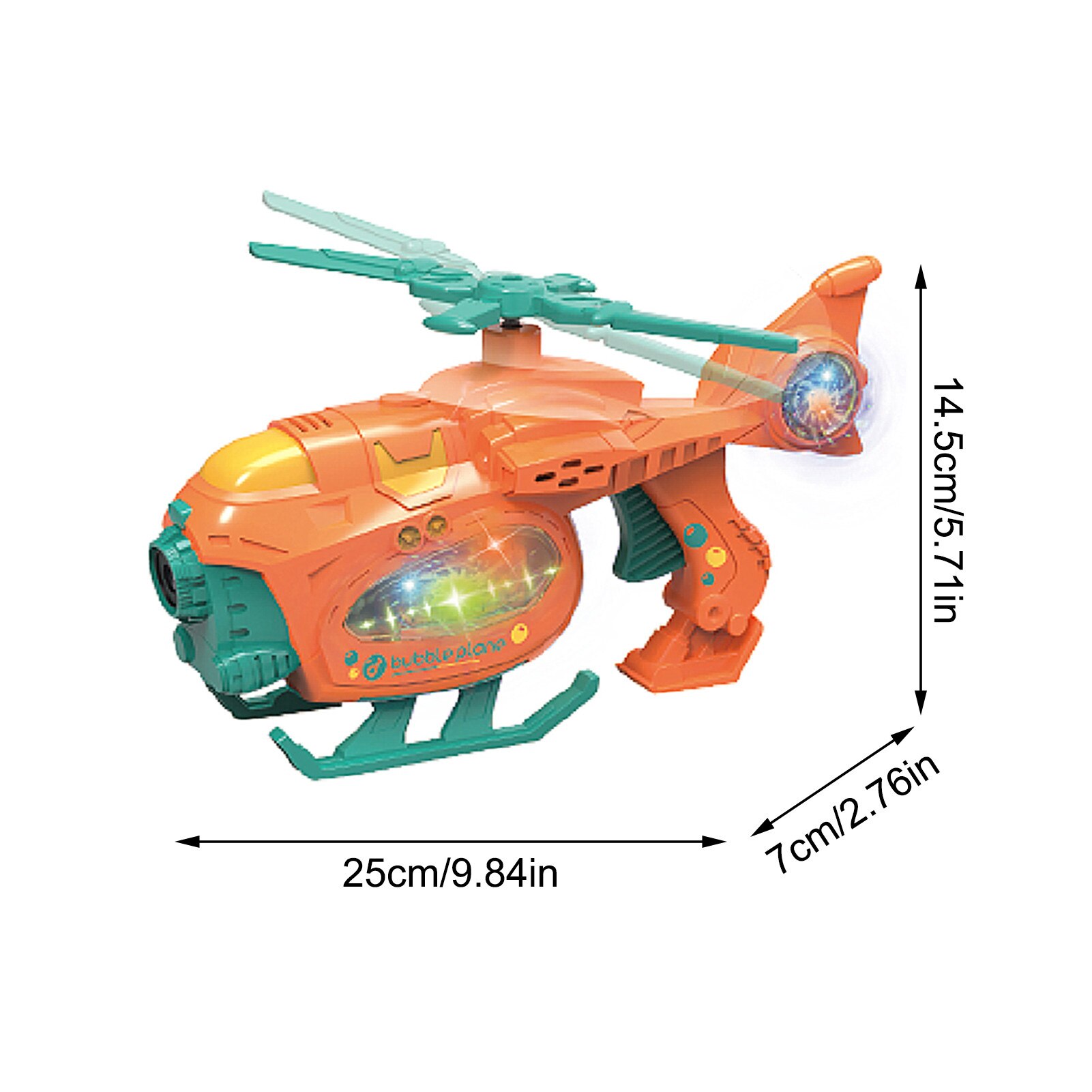 Bubble Blower Automatische Bubble Machine Beweegbare Helicopter Met Muziek Licht Outdoor Zomer Zeepbellen Voor Kinderen