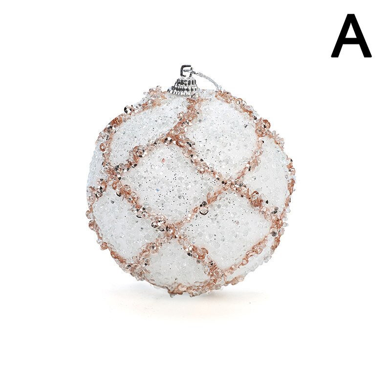 Christmas Decor Ball Bauble Xmas Party Hanging Ball Ornament Decor for Home Christmas Tree Pendants Festival Dress Up Supplies: A