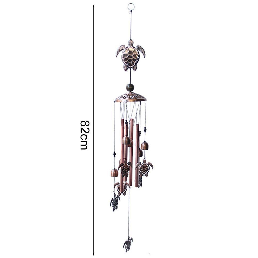 Antyczne rezonansowe metalowe dzwonki wiszące salon dekoracja łóżka prezent odkryty dziedziniec ogród deco wiatr kuranty