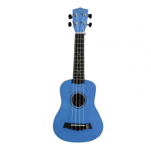 Ukulele Exquisite Musical Learning 4 Strings Children Colorful Wood Ukulele for Beginner: Blue
