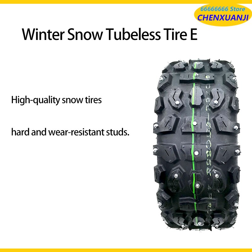 90/65-6.5 City Road Off Road Winter Snow Tires 11 Inch Tubeless Tire for Dualtron Ultra Speedual Plus Zero 11x Electric Scooters