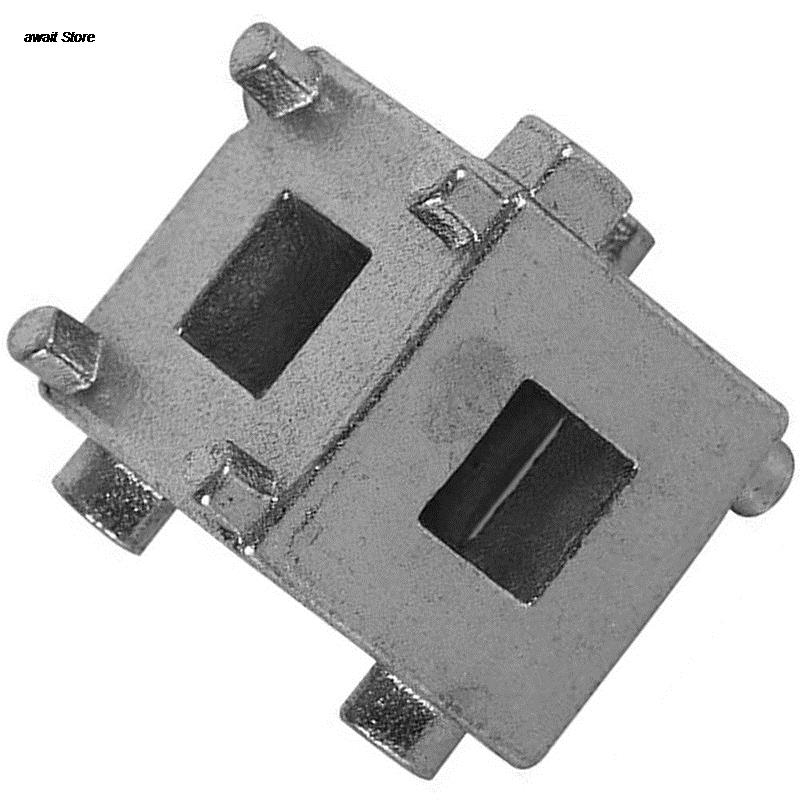 Rear Disc Cube Tool 3/8" Drive Tool Brake Caliper Piston Rewind/Wind Back: Default Title