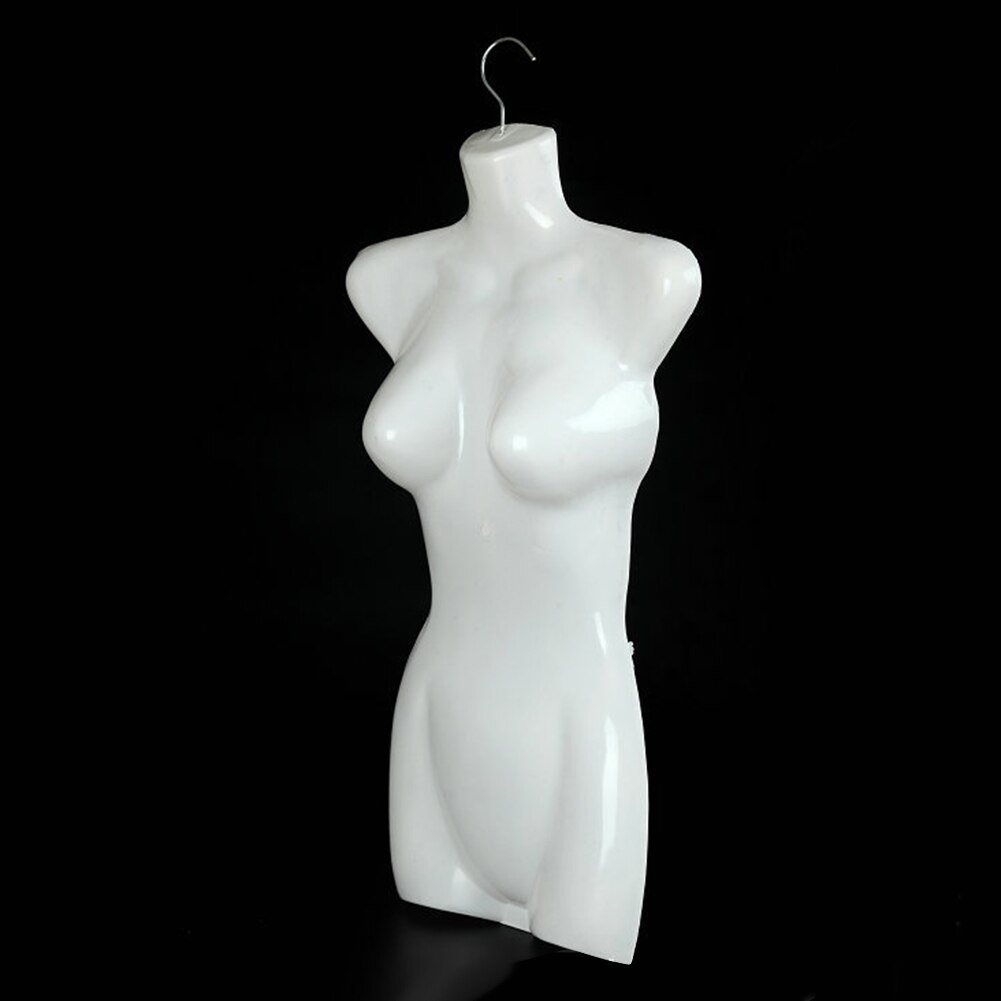 Pluss størrelse plast halv kropp kvinnelig mannequin badetøy undertøy kjole klær form skjerm stativ stativ mannequin modell