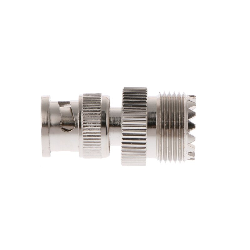BNC Male Plug To UHF SO239 PL-259 Female Jack RF Coaxial Adapter Cable Connector