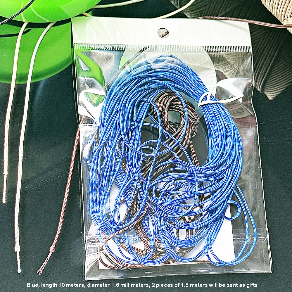 Corda per diabolo specializzata, cavo, corde hanno una corda speciale per diabolo con filo di nylon con nucleo in fibra: Blu