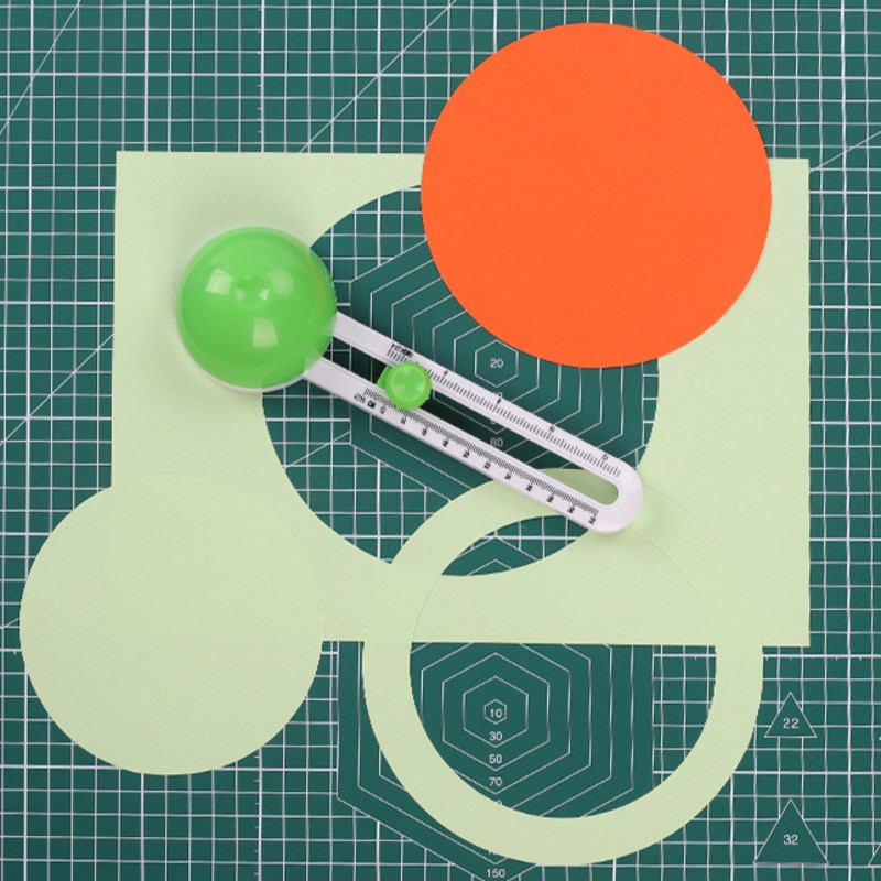 Round Cutting Knife Circle Shape Cutter Card Cutting Machine Scrapbooking Cutters Handicraft Paper-Cutting DIY Tool Accessories