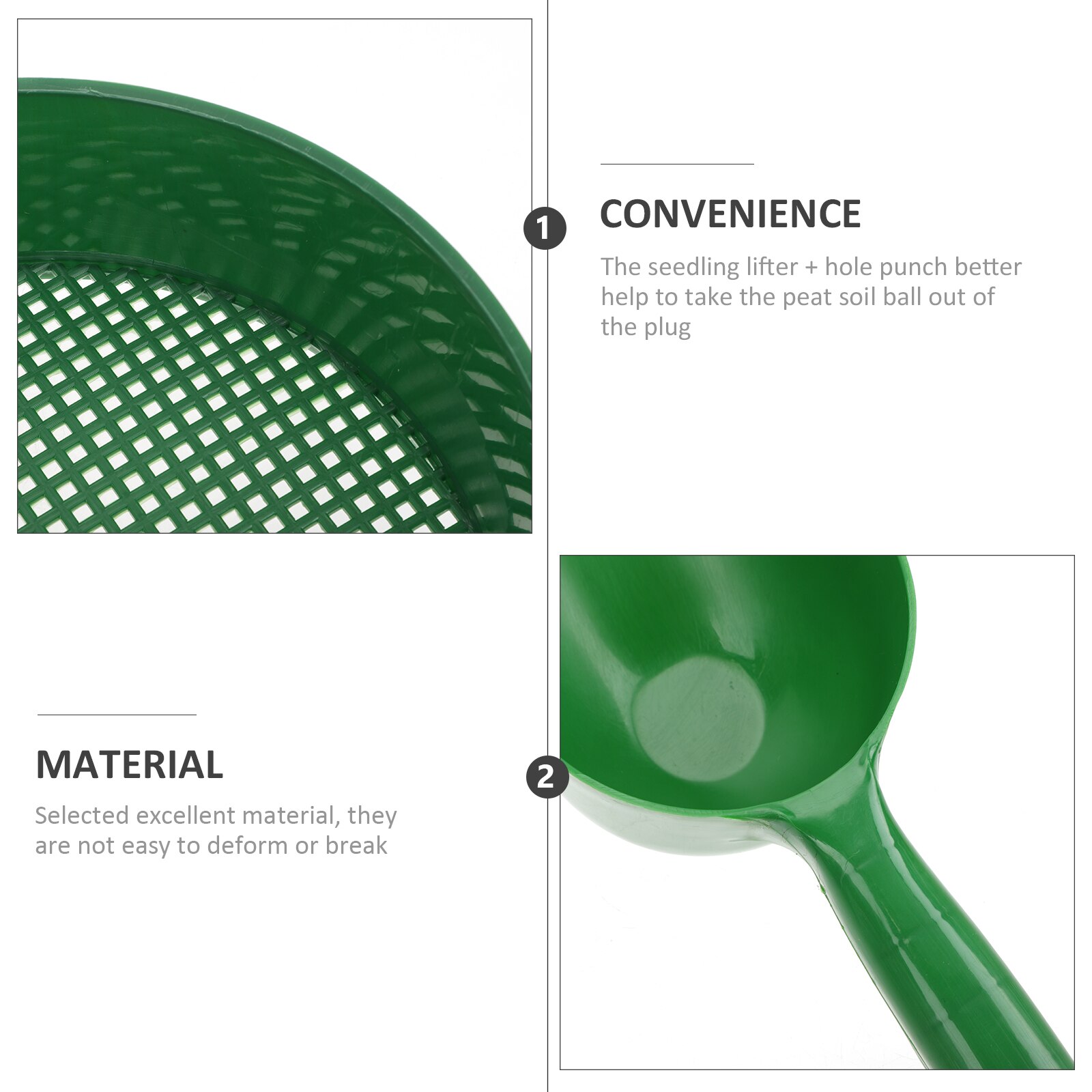 1 Set Soil Mesh Screen Garden Supplies Practical Garden Tool Durable Soil Sifter for Friends Co-worker Planting Lover