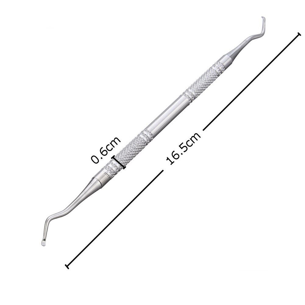 Stainless Steel Double Ended Ingrown Toe Nail Lifter Correction Pedicure Tool