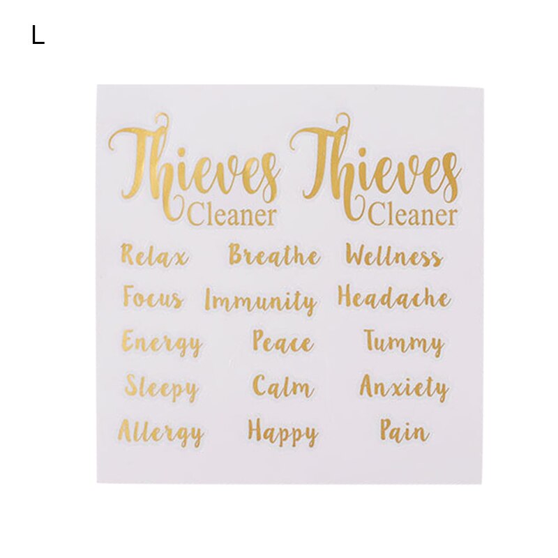 Golden Words Text Stickers Happy Planner Diary Scrapbooking Stickers Art Supplies HYD88: large