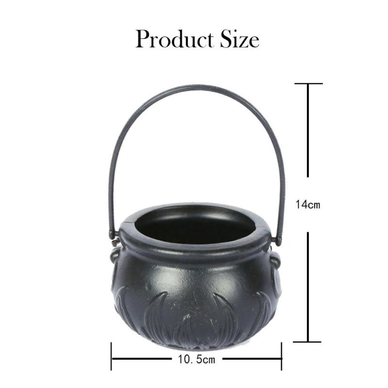 Halloween chaudron fumée brouillard Machine brumisateur sorcière pot 12 LED à changement de couleur accessoires de fête accessoires décoratifs