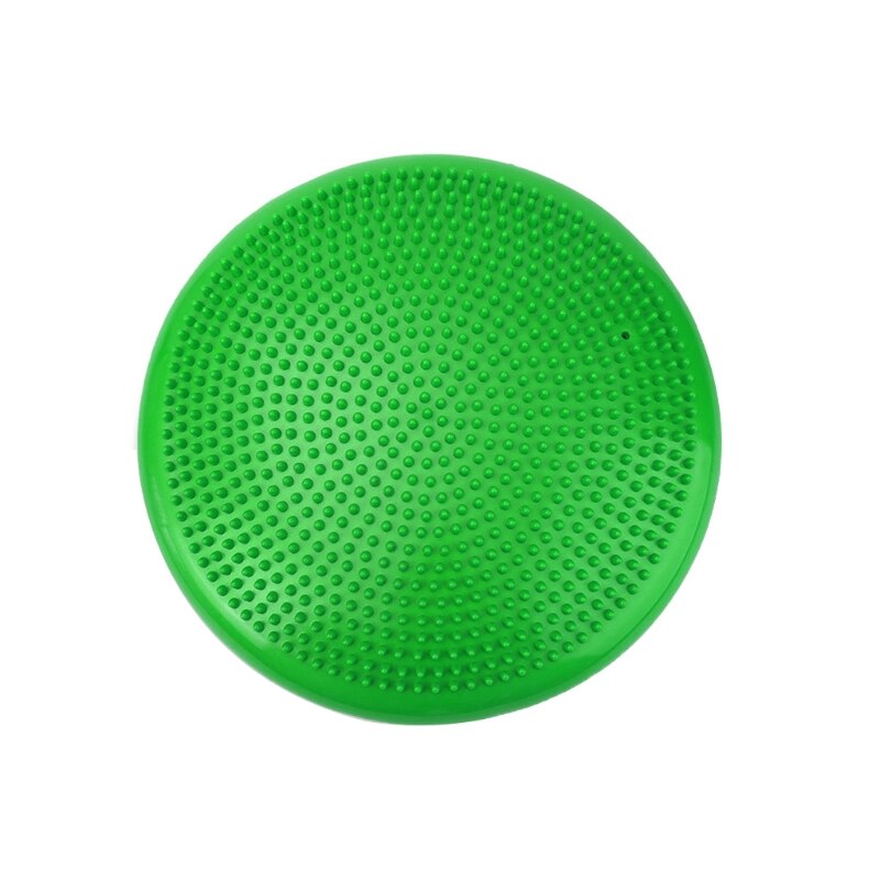 Yoga Wobble Cushion Multipurpose Inflatable Mat Sitting Posture and Attention Improvement Undulating Seat Pain Relieve: GN