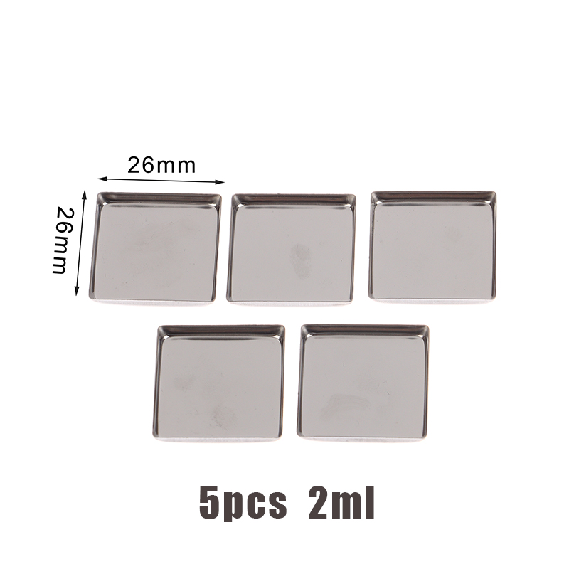 Pudełko na akwarele, siatka robić pakowania, 0,5 ml/1 ml/2 ml, podróżne pudełko, magnetyczna paleta aluminiowa, profesjonalne materiały malarskie.: Czerwony