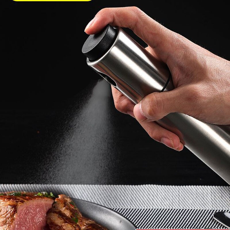 Keuken Bakken Olie Kok Olie Spray Lege Fles Azijn Fles Olie Dispenser Koken Tool Salade Bbq Koken Glas Olie Spuit