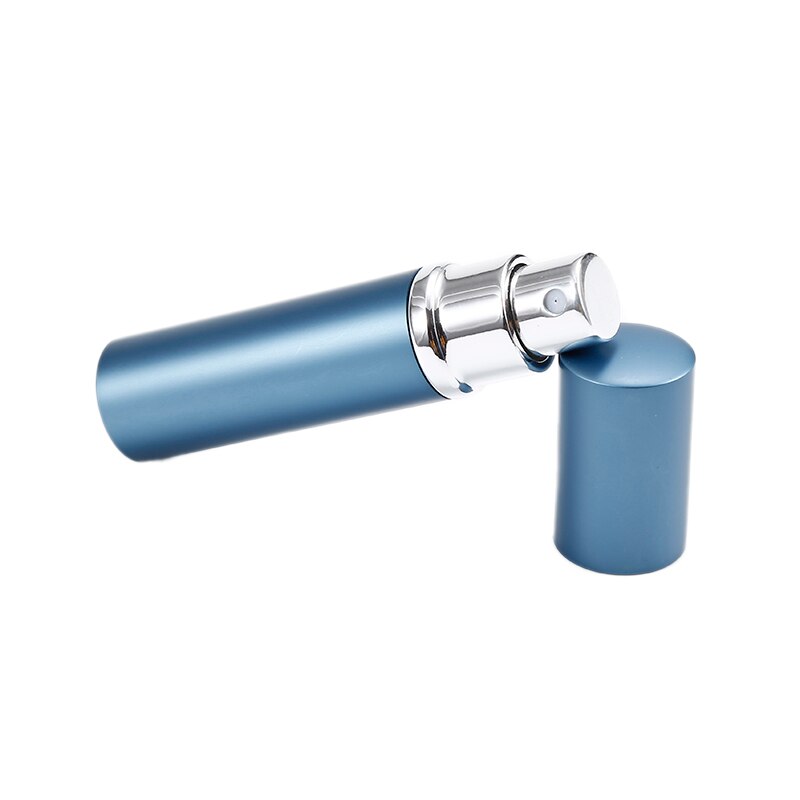 Refillable Perfume Container 5ml Deep Blue Empty Sprayer Bottle Glass Atomizer