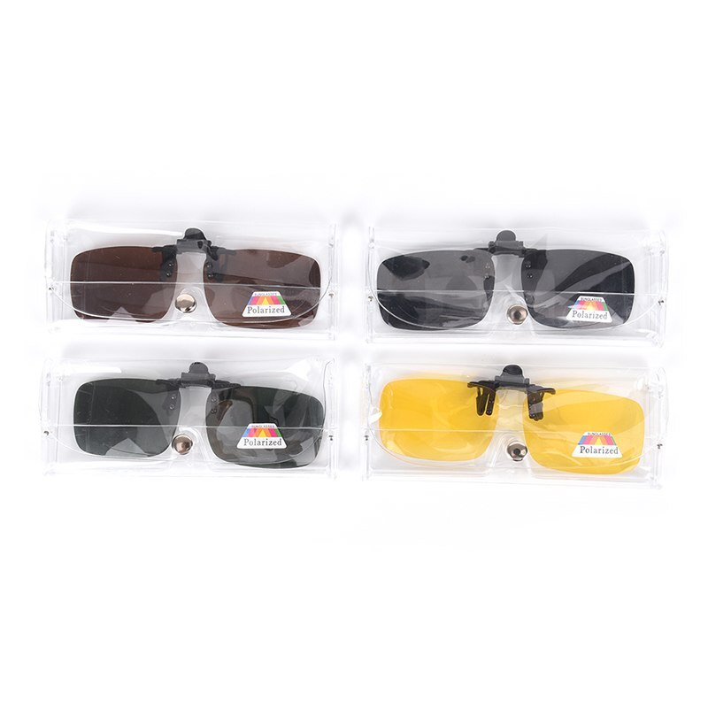 1Pcs Zonnebril Gepolariseerde Clip Voor Bijziendheid Korte Zicht Mannen En Vrouwen Rijden