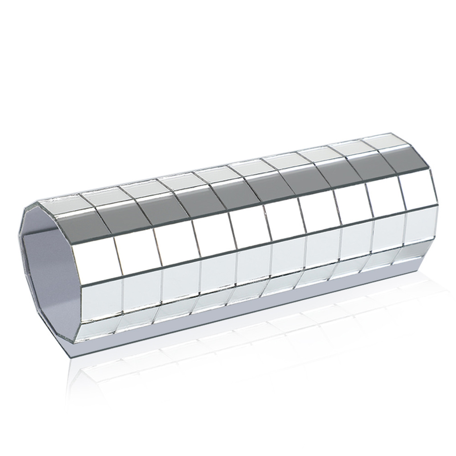 DIY Ball Light Background Wall Splicing Decorative Patch 15x10cm Self-adhesive Mirror Wall Sticker 150 Pieces Of Mosaic Glass