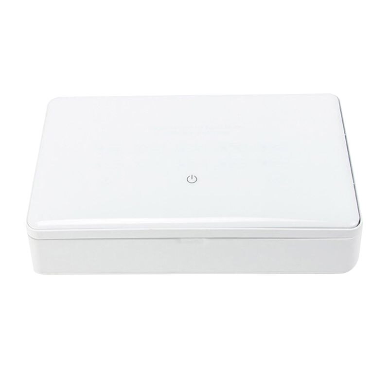 Touch Screen Sterilization Box UV Disinfection Case Holder Wireless Phone Charge: W
