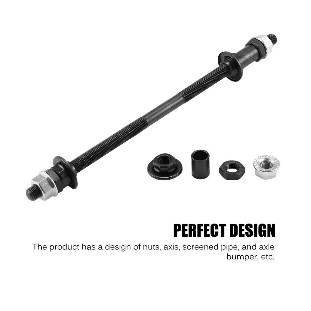 240Mm Fiets Wielnaaf As Voor Achter Effen As Fiets Voor/Achteras Hendel Mountainbike Reparatie Tool accessoires