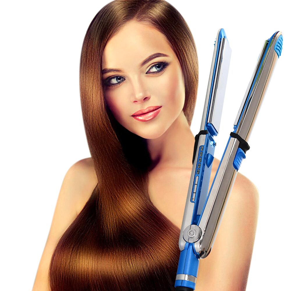 hair Eisen haar flache eisen Nano titanium 300F-450F temperatur Schnelle haarglätter