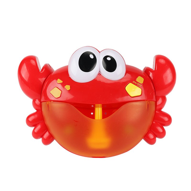 Bad Speelgoed Kikker Bubble Kikker & Krab Bellen Zeep Voor Kinderen Bubble Speelgoed Machine Bad Grappige Bubble Vloeistof Bad Speelgoed voor Kinderen Kids: crab no box