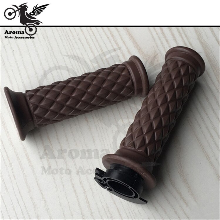 Retro Motorbike Handle Bar Voor Harley Davidson Yamaha Moto Handvat Grips Rubber Motorfiets Stuur Voor Harley Grip