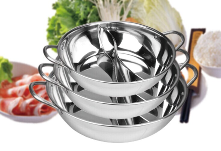 UTENSIL POT DEVIDED 2 TASTA COOKWARE food cooking pot non-stick casserole