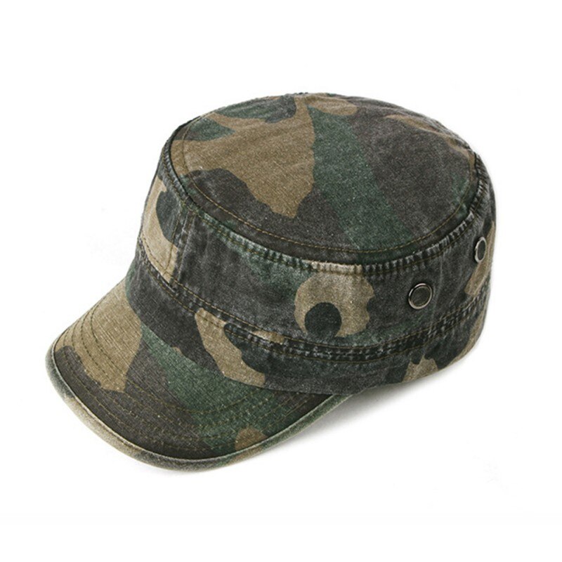 Camouflage Tennis chapeau Marine Corps casquette camion pilote chapeau hommes chapeau haut de forme casquette extérieure: green