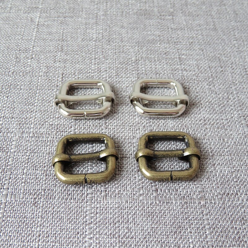 1 pièces 15mm métal ajusteur curseur matériel pour sac à dos sac à main chat chien collier couture accessoires sac à main sangles boucle de ceinture