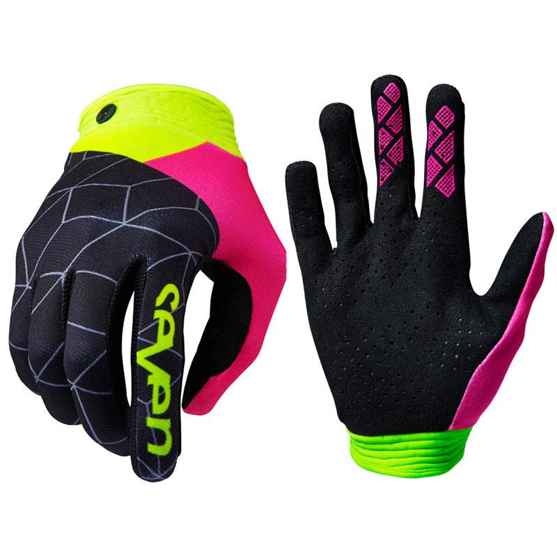 Mountainbike handskar mtb bmx cykling cykel handskar utomhussport atv mx motorcykel handskar guant motocross helfinger: 3 / Xl