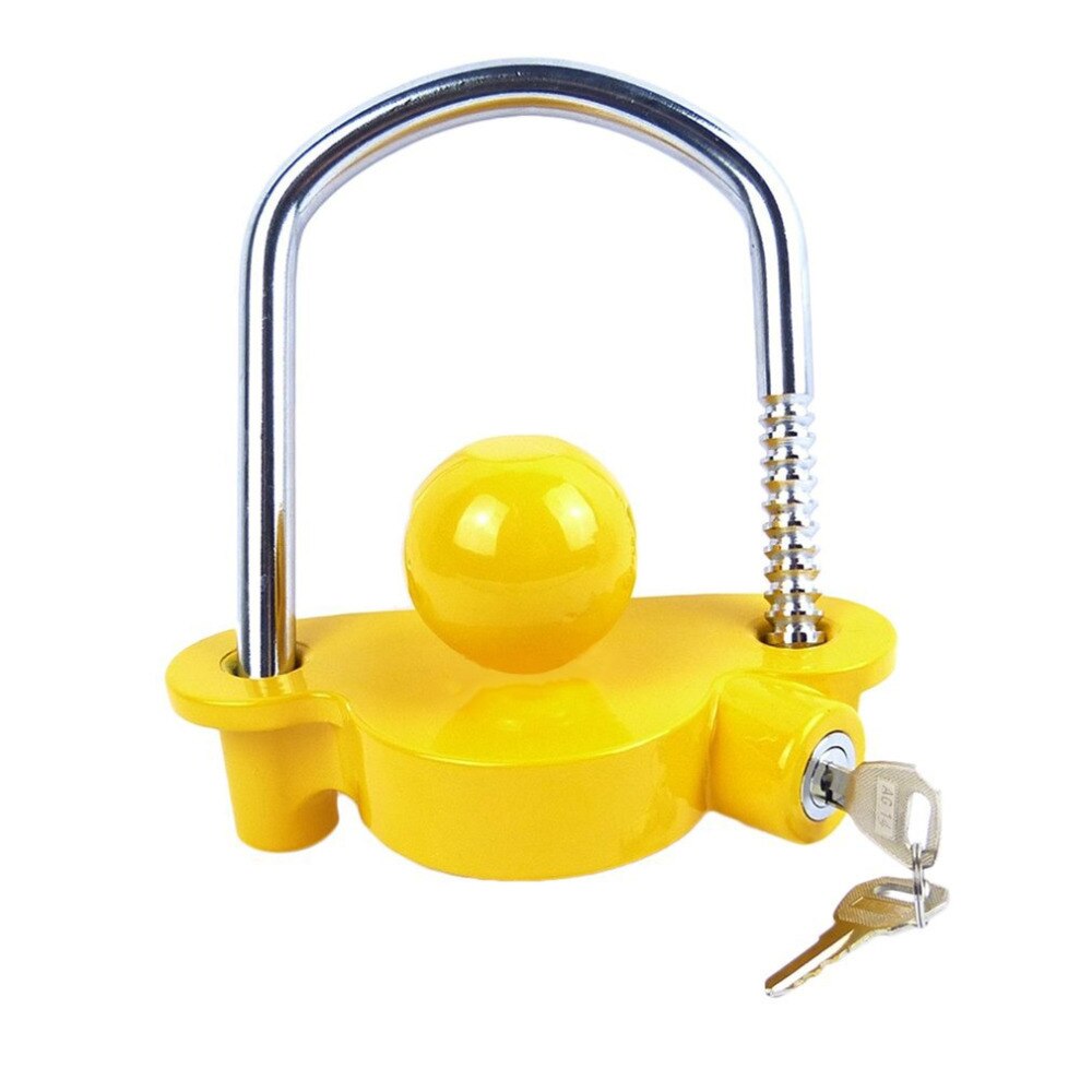 Serrure de verrouillage d'attelage Anti-vol | Pièces de remorque remorquage Ball caravane Camping remorque antivol, accessoires de remorque antivol