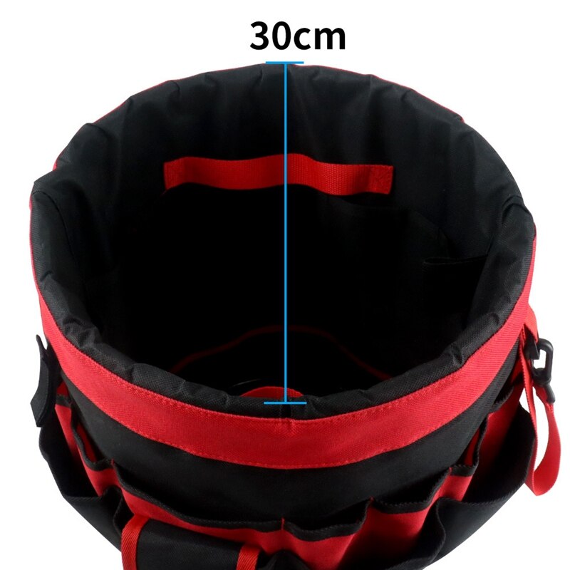 Tool Bucket Organizer Fits 5 Gallon Bucket , Bucket Tool Bag 35 Pockets For Dad , Husband , Boyfriend