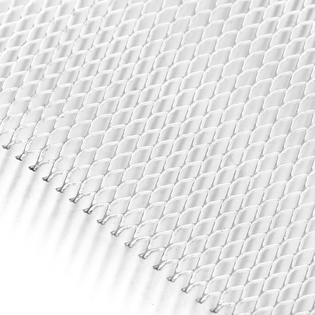 40''x13'' Car Diamond Grille Vent Mesh Aluminum Alloy Front Bumper Rhombic Grill Sheet