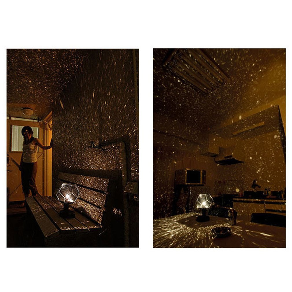USB Light Starry Sky Projector Light Cosmos Four Seasons Constellation Stars Projection Lamp Romantic Night Lamp three color