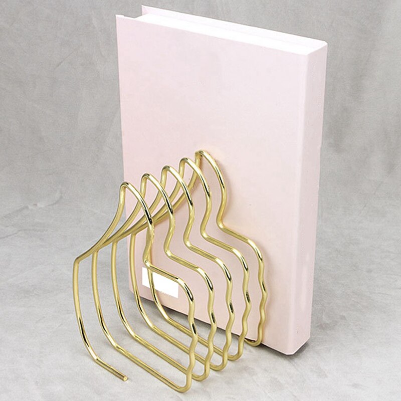 Smeedijzeren Elastische Duim Vorm Boek Stand Intrekbare Creatieve Boekenplank Desktop Student Boekensteun Boek Ondersteuning