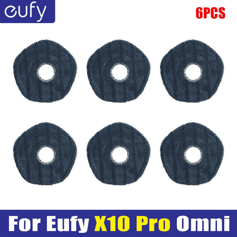 Piezas de repuesto para Eufy X10 Pro Omni, accesorios, filtro de Cepillo Lateral de rodillo, paño de mopa, almohadillas, bolsa de polvo, pieza de aspiradora: Rosa