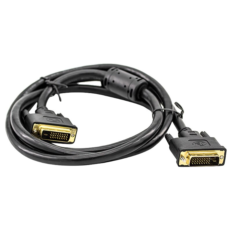 1080p dvi kabel 3 meter engineering grade 24 + 1 digital dual channel dvi kabel til projektor laptop tv: Default Title