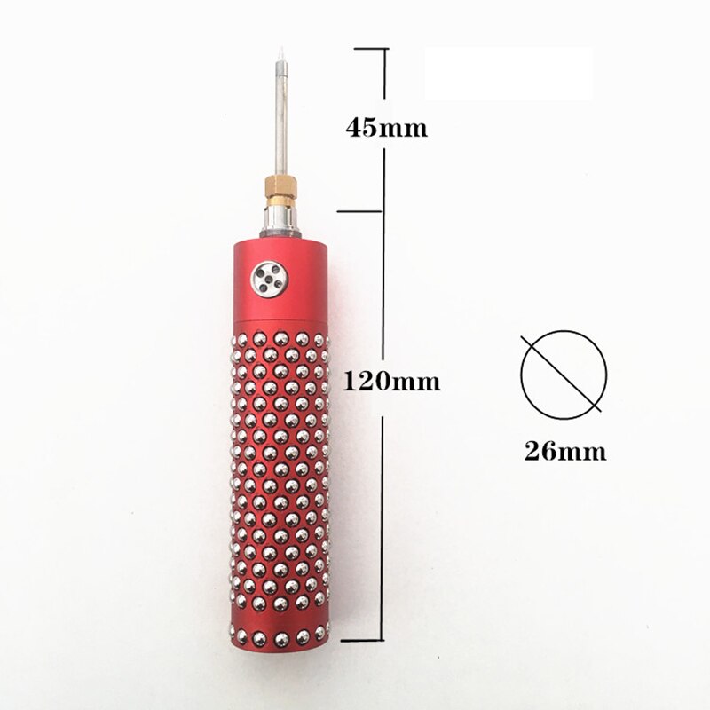 USB high-power battery electric soldering iron, wireless charging electric soldering iron, 18650 battery power supply. Removable