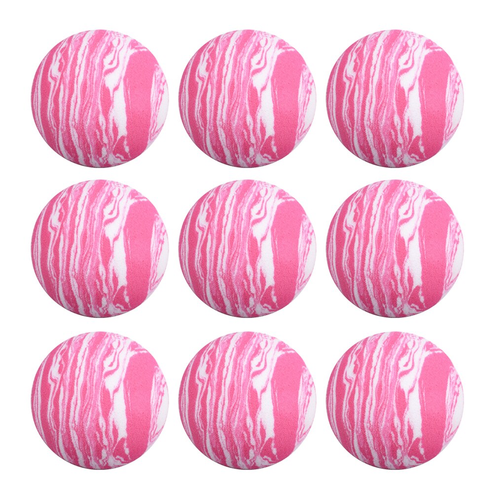 12 Stks/zak Golfballen 42Mm Diameter Sport Ballen Rainbow Foam Praktijk Golfballen Voor Indoor Of Outdoor Golf Training ballen