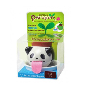 Louis Small Potted Plants Green Tabletop Cute Little Mouths Tongue Water Sprouting: G1