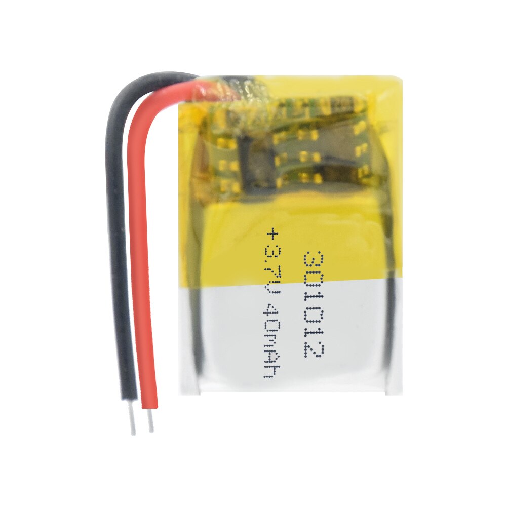 1/2/4PCS 3.7V 40mAh Li-ion Lipolymer Battery 301012 Lithium Polymer Battery For Bluetooth Headset Watch MP3 GPS Recording Pen