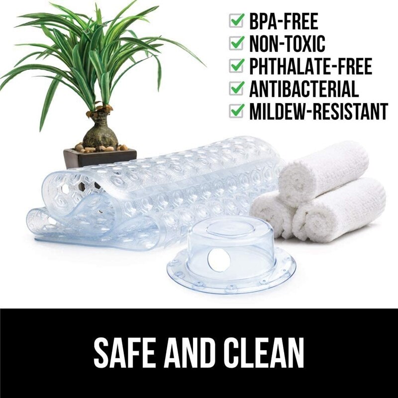 Bouchon de baignoire pour salle de bain, couvercle de vidange de débordement, joint à ventouse, bouchon de baignoire pour bain plus profond pour salle de bains