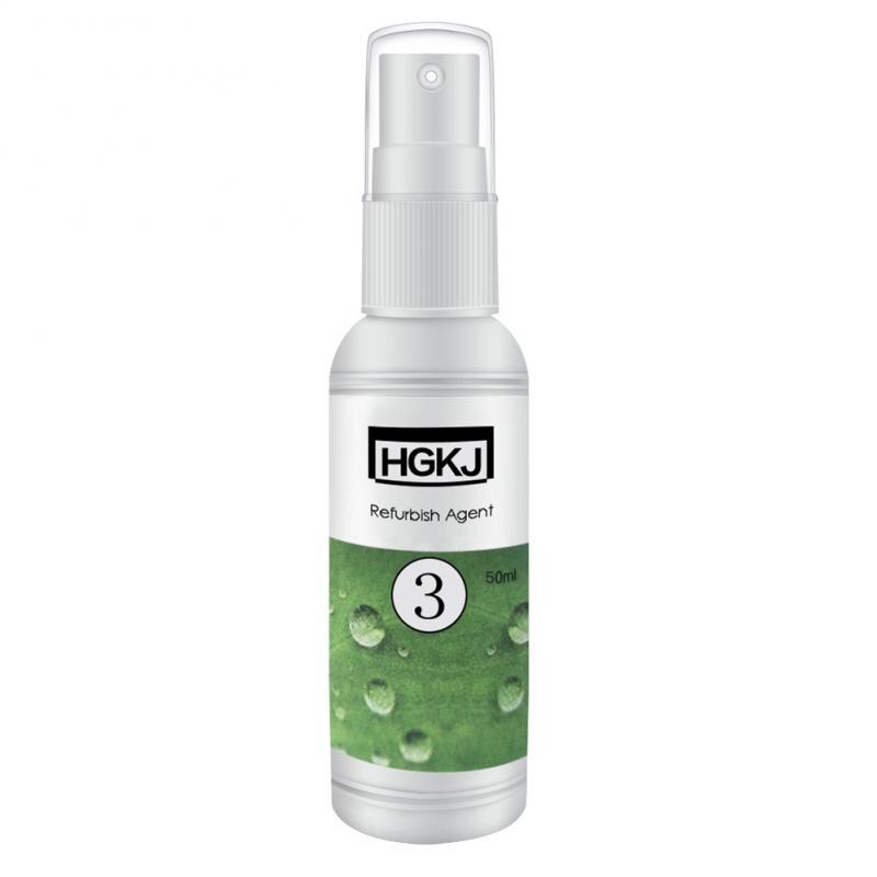 50ml HGKJ-AUTO-Xmas-3 pièce en plastique rechapage Agent voiture intérieur en cuir siège en plastique entretien nettoyant voiture soin du cuir TSLM1: 50ml