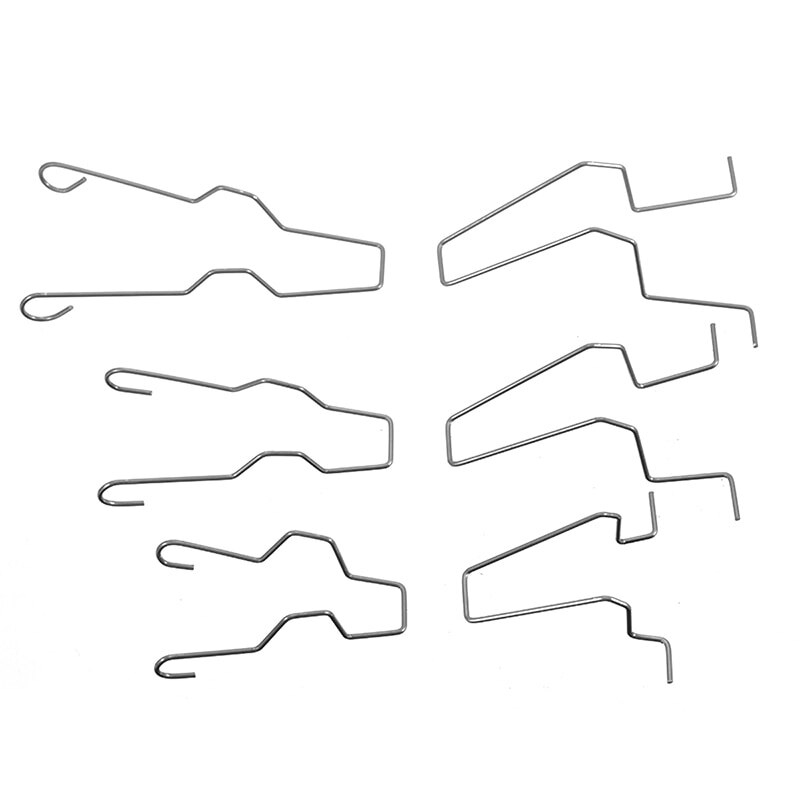 5ZHSFULLKIT Koplamp Borgveer Clips voor H1 H3 H4 H7, 6
