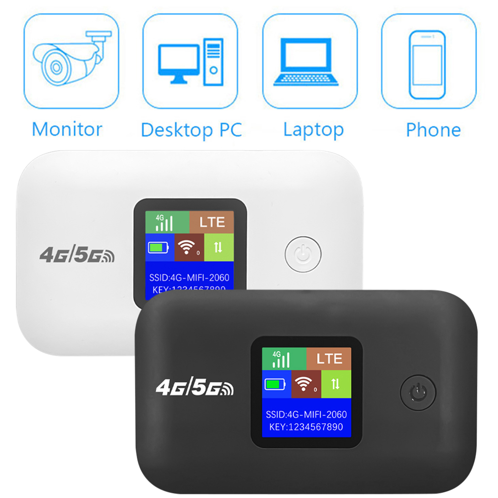 Drahtloser Hotspot, 3000 mAh, Mini-WLAN-Hotspot für den Außenbereich, 150 Mbit/s, kabelloser tragbarer Router mit SIM-Kartensteckplatz, mobiler Taschen-WLAN-Router