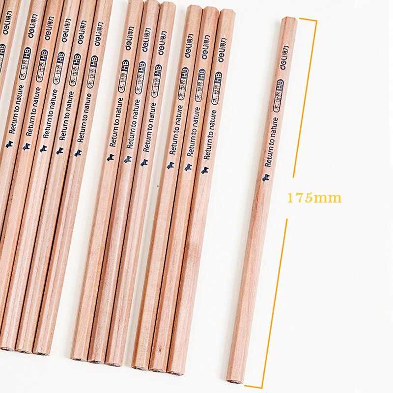 Lápiz de madera HB/2H/2B para estudiantes, suministros de estudio para dibujar bocetos, 50 unids/set por juego