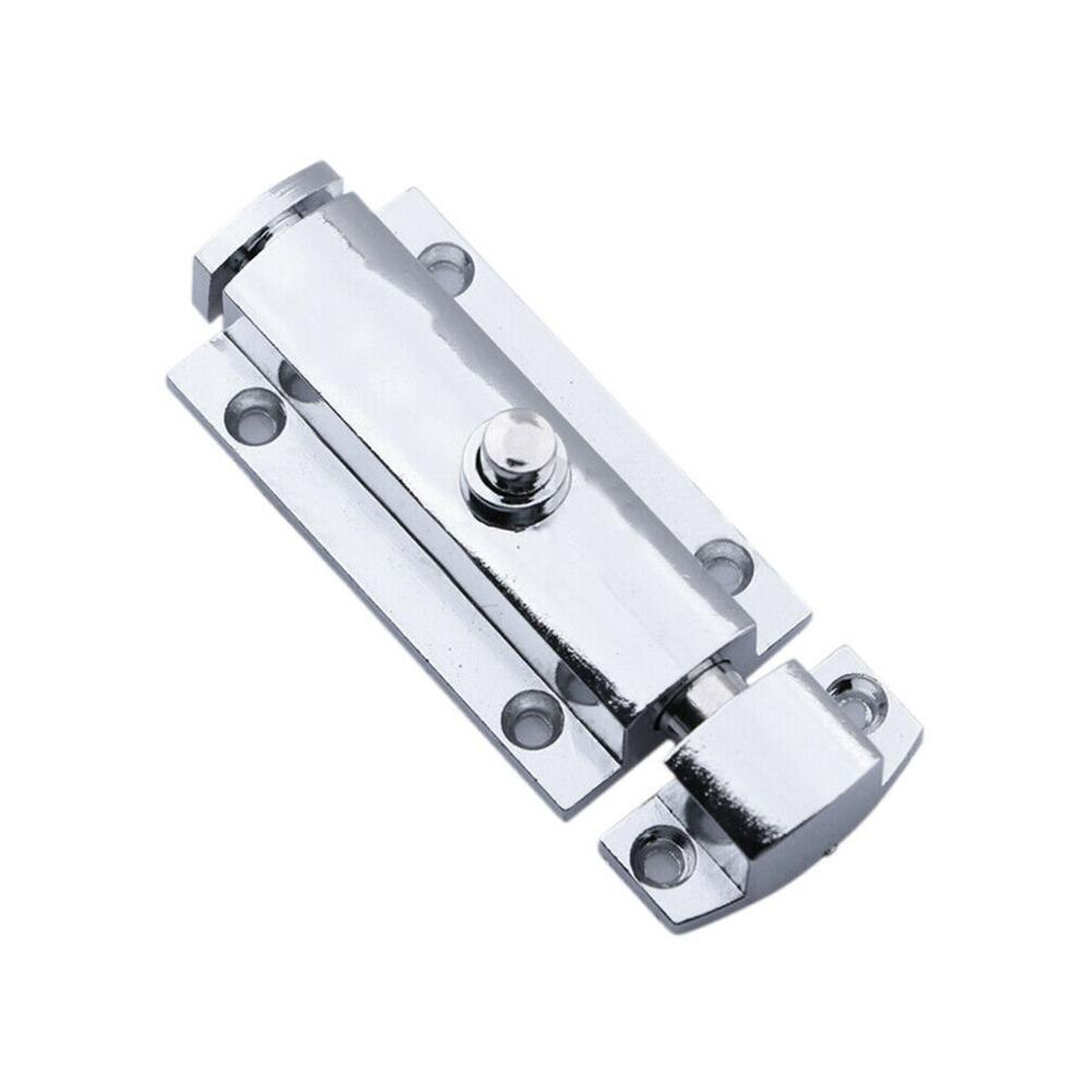 Modern Metal Polished Chrome Door Lock Heavy Duty Bathroom Bedroom Bolt Secure for Home Gate Safety Door Bolt Latch Lock