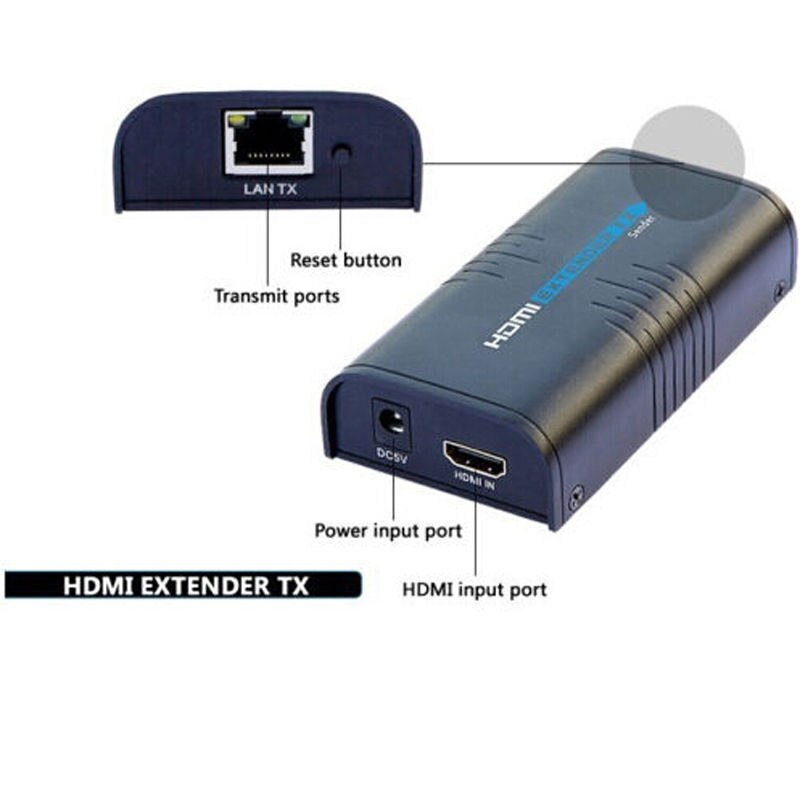 LKV373 V2.0 HDMI Extender 120M,HDMI Extender Over Cat5/Cat6 1080P