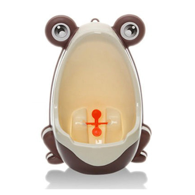 Baby boy wall-mounted hook frog potty toilet training frog stand vertical urinal trainer urinal infant kindergarten frog urinal: 2