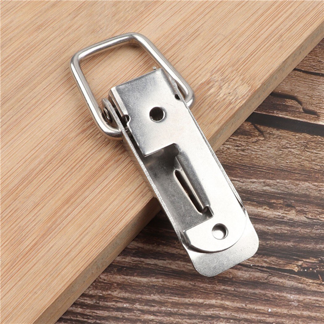 4× Spring Clip For Leaf Of Table Steel Toggle Latch Catch Buckle Underside Stainless Steel Toggle Latches Hand Tool