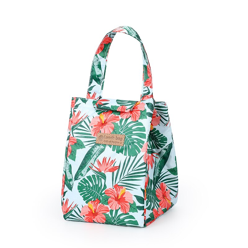 QQD Lunch Bag Multifunction Cooler Bag Multicolor Waterproof Women Hand Pack Thermal Breakfast Box Portable Picnic Causal Travel: TA12-1-29